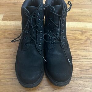 Black Timberland Boots